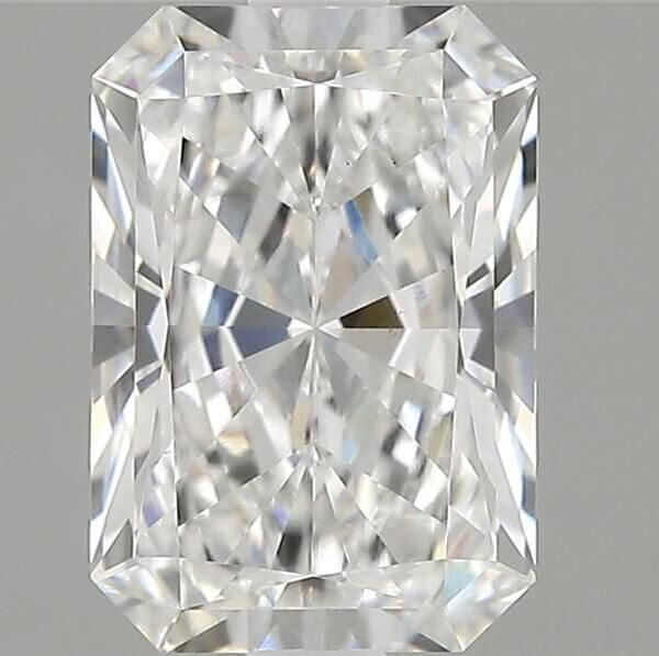 1.62 Carat Radiant Lab-Grown Diamond