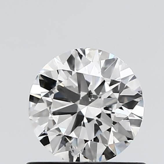 0.68 Carat Round Brilliant Natural Diamond