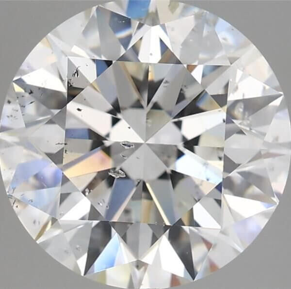 5.01 Carat Round Brilliant Natural Diamond