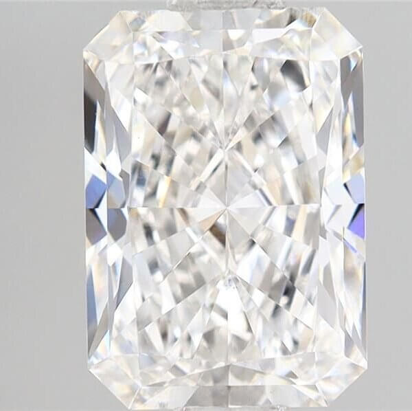 1.58 Carat Radiant Lab-Grown Diamond