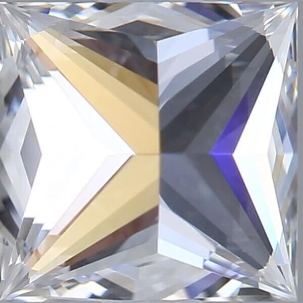 1.11 Carat Princess Cut Lab-Grown Diamond