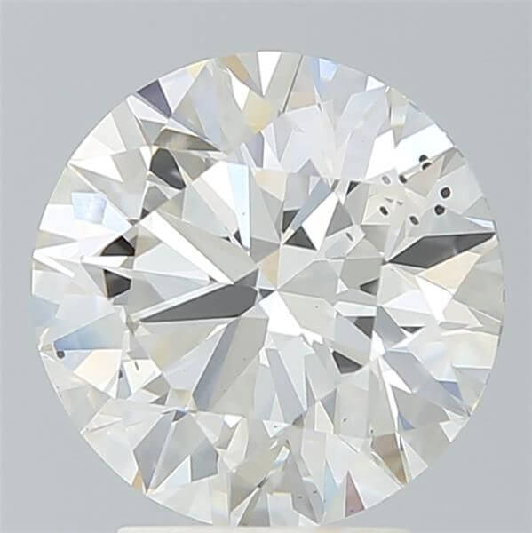 3.55 Carat Round Brilliant Lab-Grown Diamond