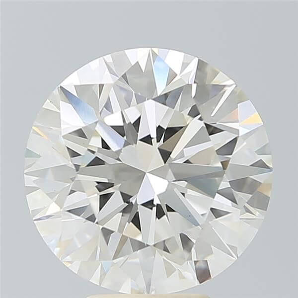 6.02 Carat Round Brilliant Lab-Grown Diamond