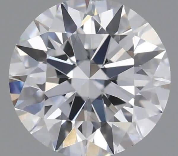 0.61 Carat Round Brilliant Lab-Grown Diamond