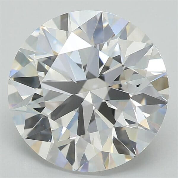 2.89 Carat Round Brilliant Lab-Grown Diamond