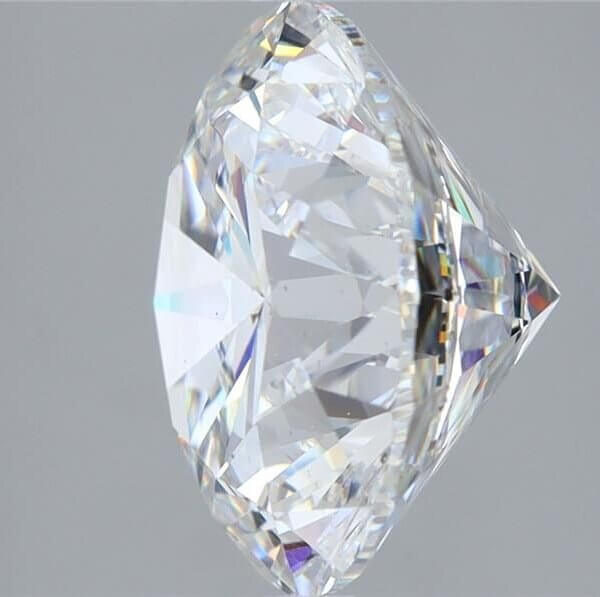 5.81 Carat Round Brilliant Lab-Grown Diamond