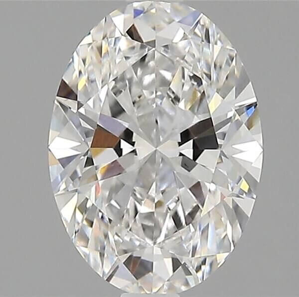 1.55 Carat Oval Lab-Grown Diamond
