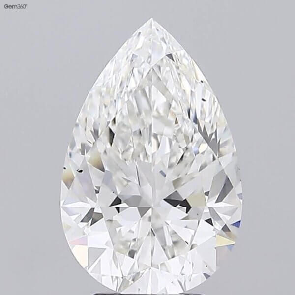 4.11 Carat Pear Lab-Grown Diamond