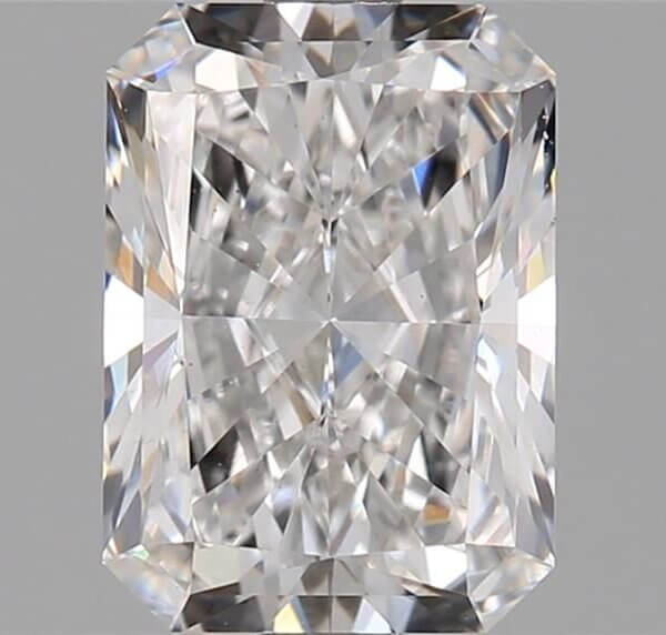 1.82 Carat Radiant Lab-Grown Diamond