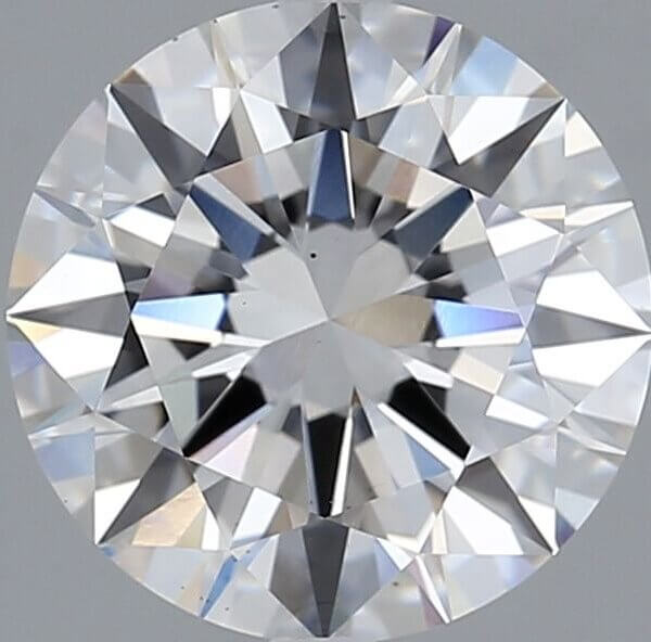 3.52 Carat Round Brilliant Lab-Grown Diamond