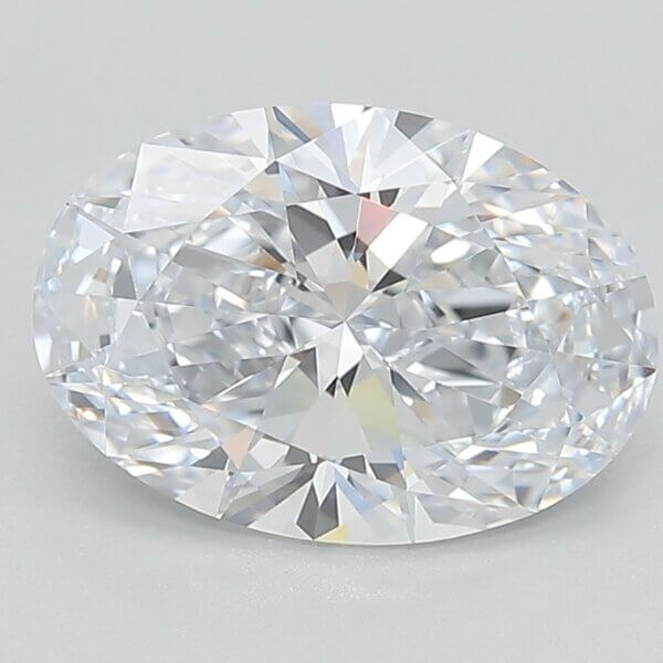3.06 Carat Oval Lab-Grown Diamond