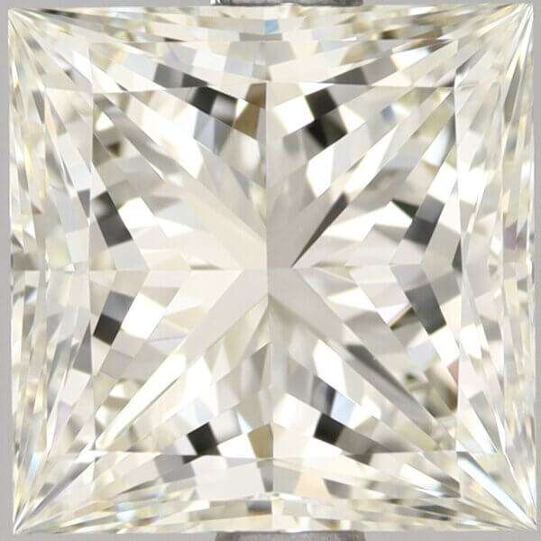2.52 Carat Princess Cut Natural Diamond