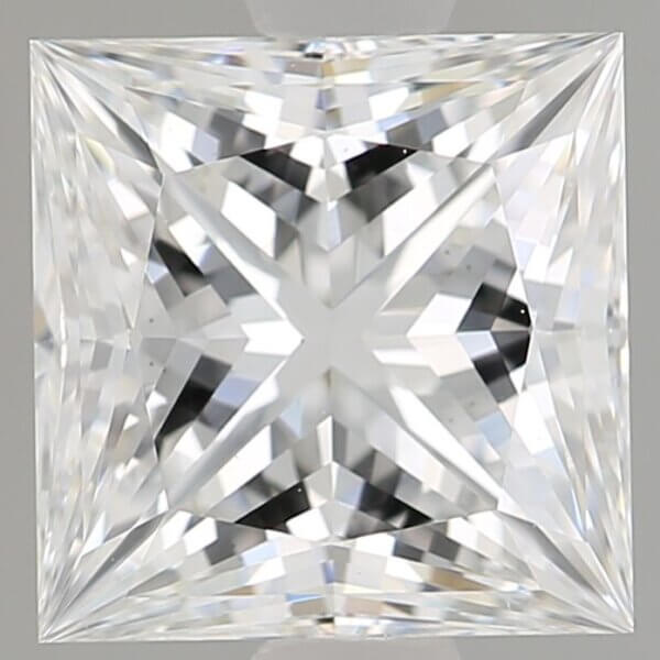 1.56 Carat Princess Cut Lab-Grown Diamond