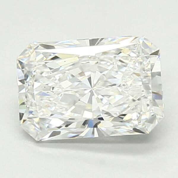 1.62 Carat Radiant Lab-Grown Diamond