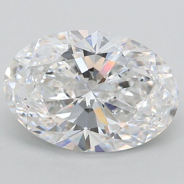 5.21 Carat Oval Lab-Grown Diamond