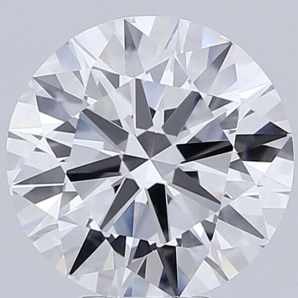 6.27 Carat Round Brilliant Lab-Grown Diamond