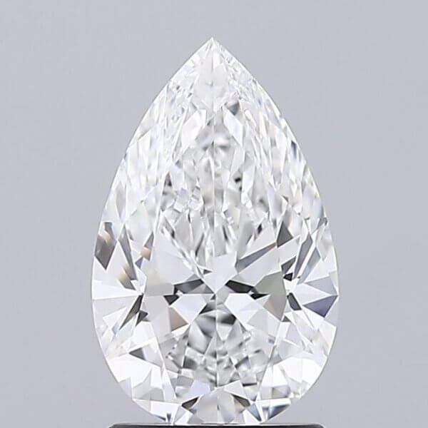 1.56 Carat Pear Lab-Grown Diamond