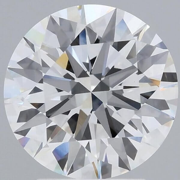 3.4 Carat Round Brilliant Lab-Grown Diamond
