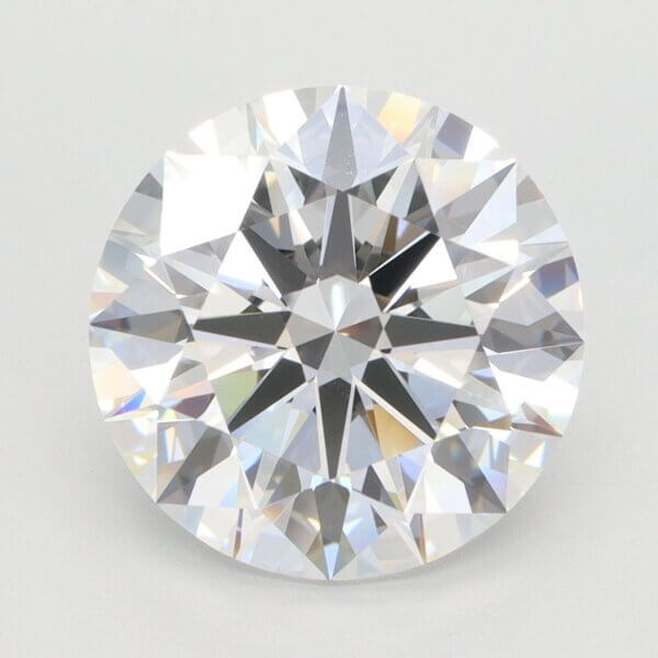 6.27 Carat Round Brilliant Lab-Grown Diamond