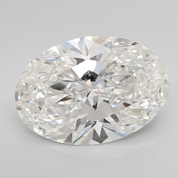 3.22 Carat Oval Lab-Grown Diamond