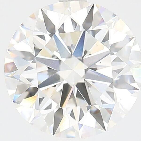 3.85 Carat Round Brilliant Lab-Grown Diamond