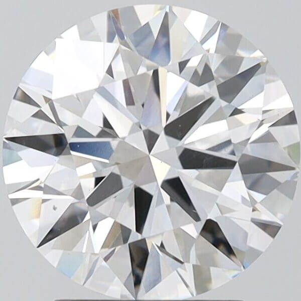 2.91 Carat Round Brilliant Lab-Grown Diamond