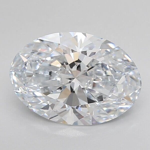 3.34 Carat Oval Lab-Grown Diamond