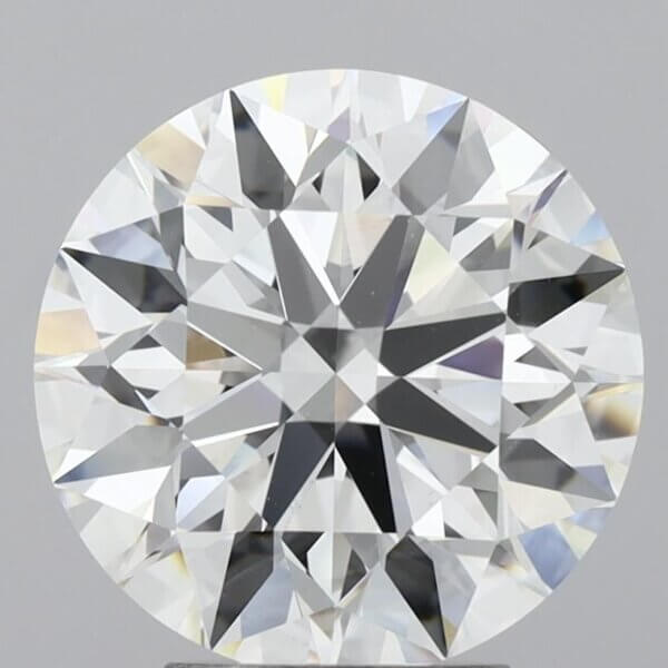 4.38 Carat Round Brilliant Lab-Grown Diamond