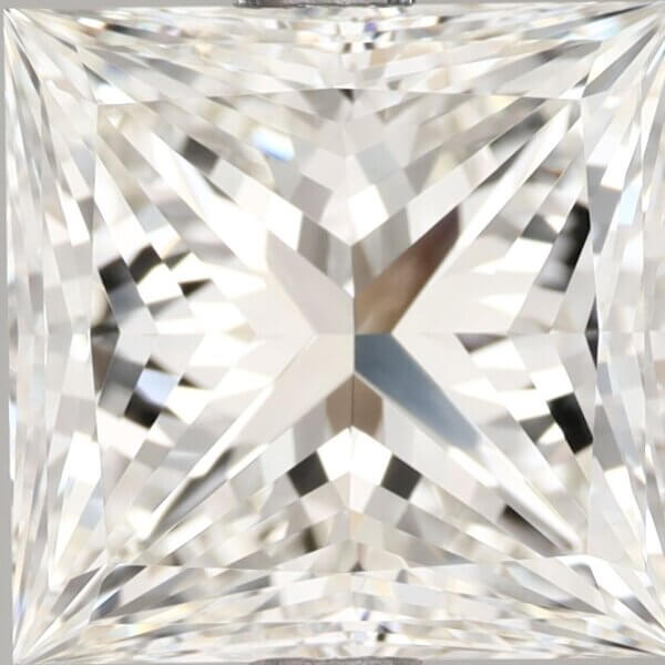 3.03 Carat Princess Cut Natural Diamond