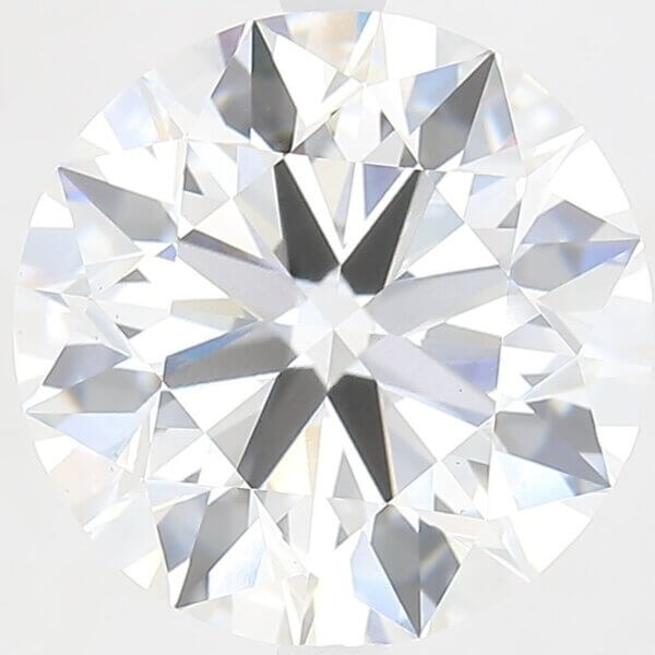 6.6 Carat Round Brilliant Lab-Grown Diamond