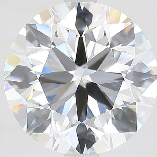 3.49 Carat Round Brilliant Lab-Grown Diamond