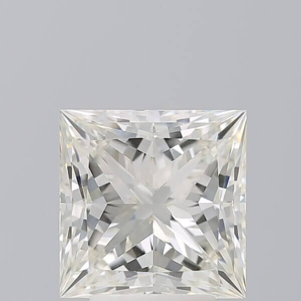 4.01 Carat Princess Cut Lab-Grown Diamond