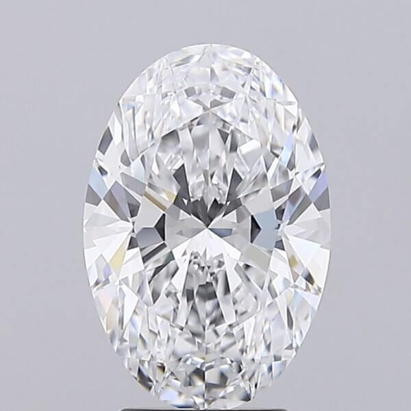 2.95 Carat Oval Lab-Grown Diamond