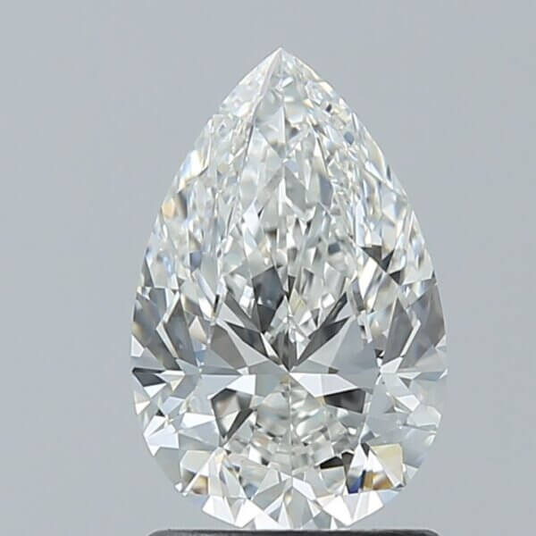 1.36 Carat Pear Natural Diamond