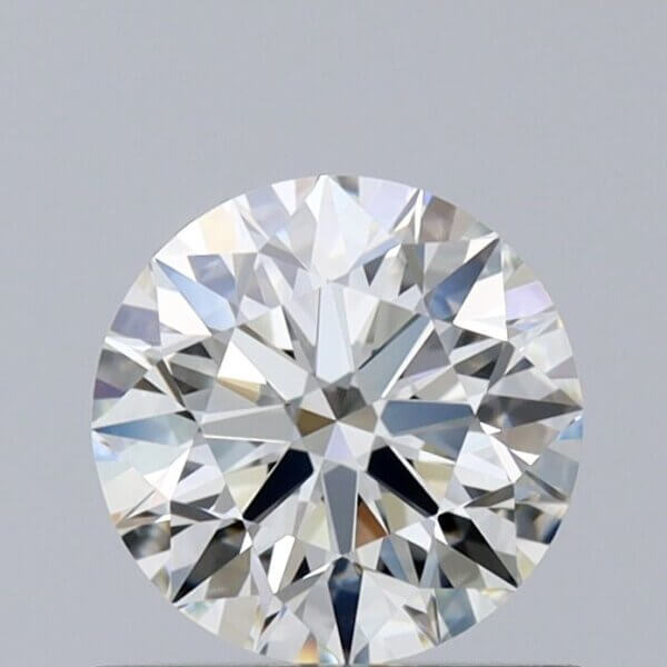 0.77 Carat Round Brilliant Natural Diamond