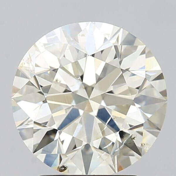 3.01 Carat Round Brilliant Natural Diamond
