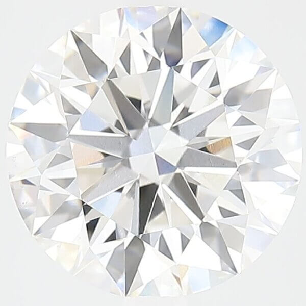 3.66 Carat Round Brilliant Lab-Grown Diamond