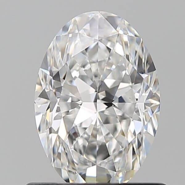 0.9 Carat Oval Natural Diamond