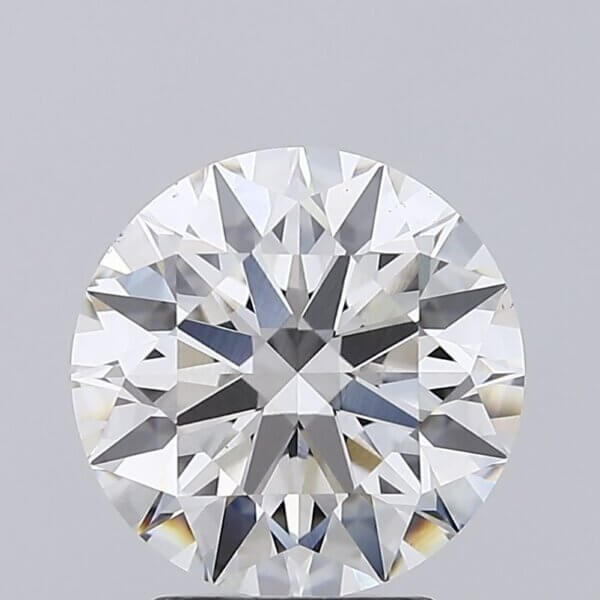 3.18 Carat Round Brilliant Lab-Grown Diamond