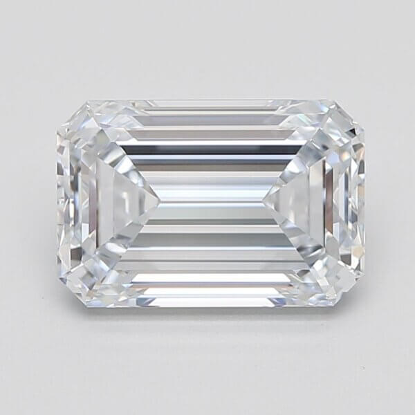 3.81 Carat Emerald Lab-Grown Diamond