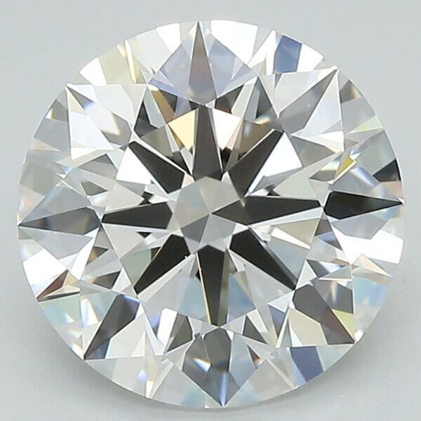 3.79 Carat Round Brilliant Lab-Grown Diamond
