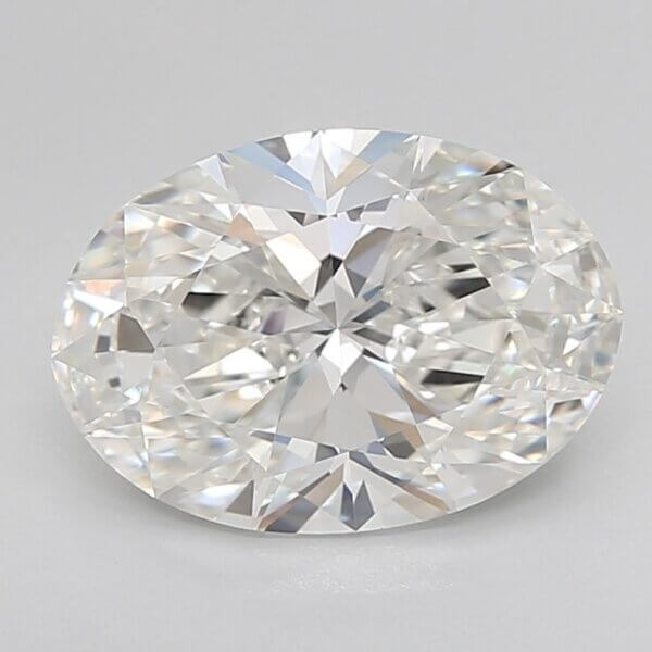 3.18 Carat Oval Lab-Grown Diamond