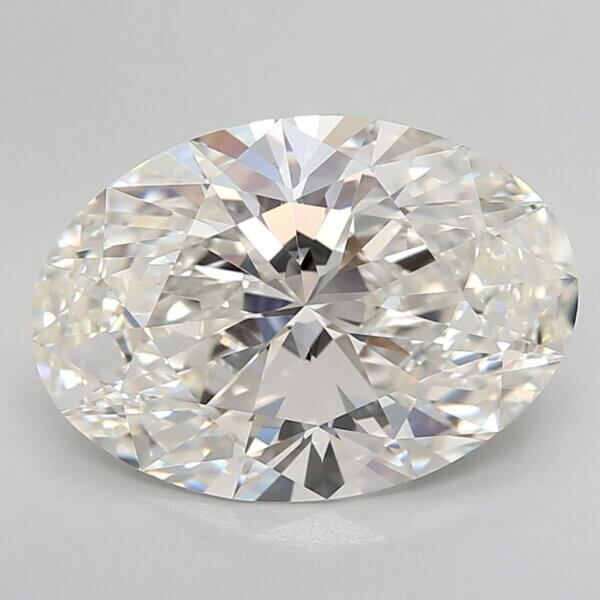 5.81 Carat Oval Lab-Grown Diamond
