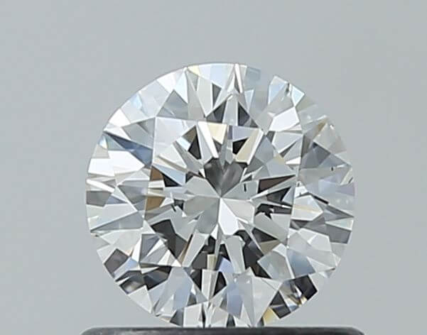 0.62 Carat Round Brilliant Natural Diamond