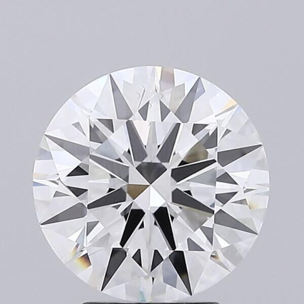 3.52 Carat Round Brilliant Lab-Grown Diamond