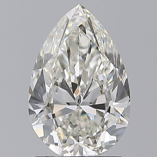 1.9 Carat Pear Natural Diamond