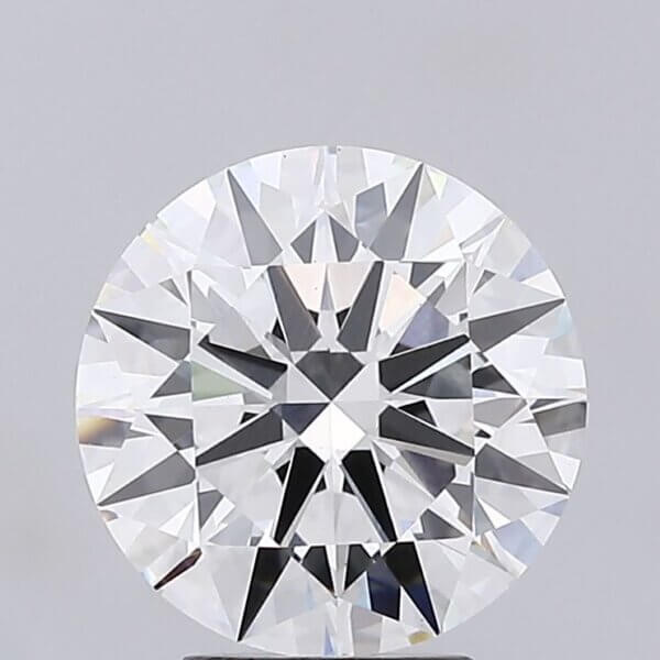 3.25 Carat Round Brilliant Lab-Grown Diamond