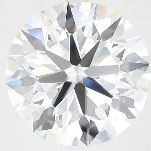6.36 Carat Round Brilliant Lab-Grown Diamond