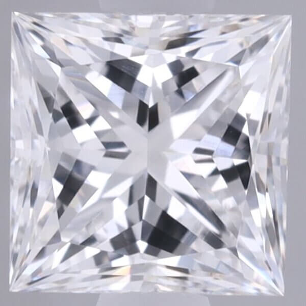 0.78 Carat Princess Cut Lab-Grown Diamond