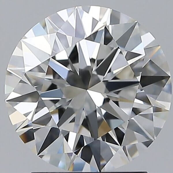 2.18 Carat Round Brilliant Natural Diamond